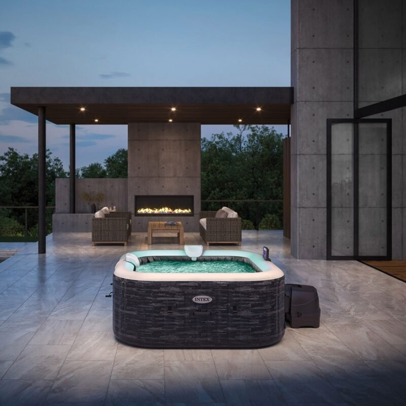 Spa gonflable Ardoise 4 places – Image 3