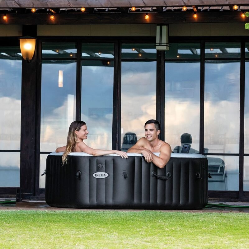 Spa gonflable Carbone 4 places – Image 3